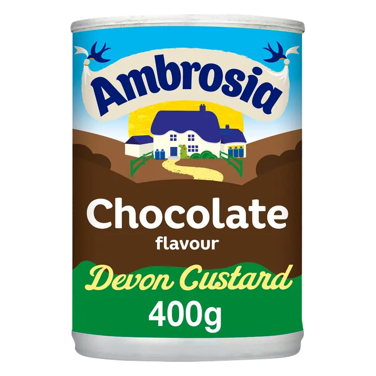 Ambrosia Chocolate Custard Dessert Can 400g