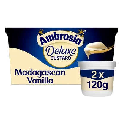 Deluxe Madagascan Vanilla Custard Dessert Pots