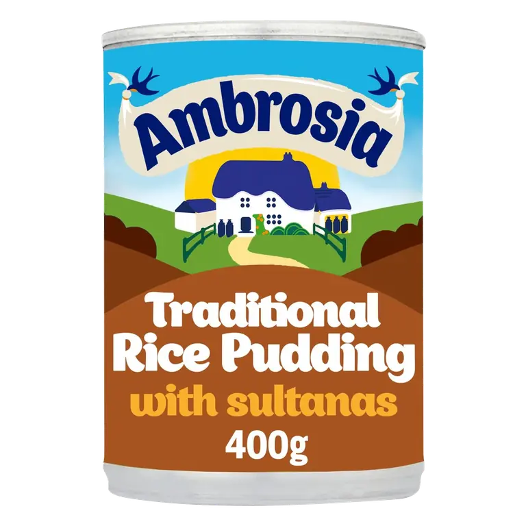 Traditional Rice Pudding with Sultanas & Nutmeg Dessert Can 400g