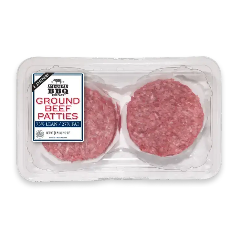 73/27 Ground Beef Patties