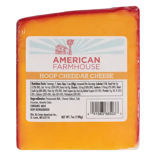 Hoop Cheddar Cheese Block