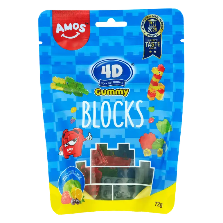 Godis 4D Gummy Blocks