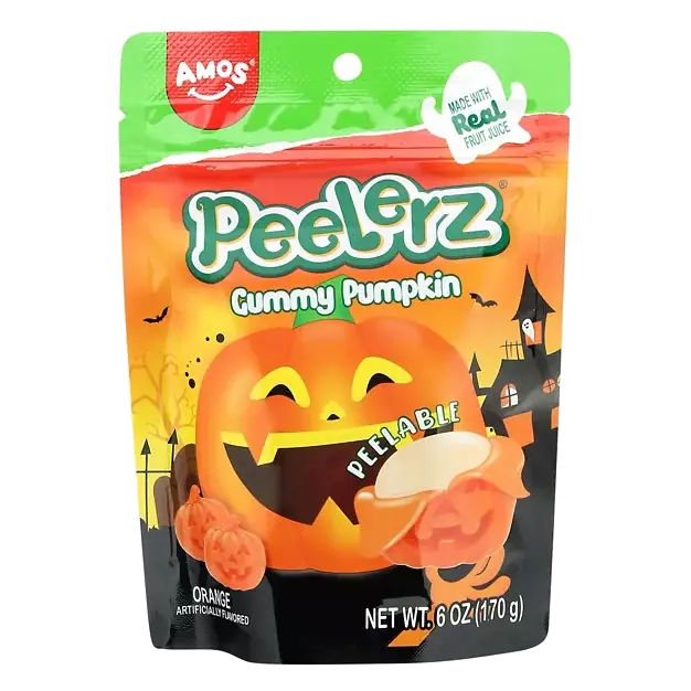 Orange Gummy Pumpkin