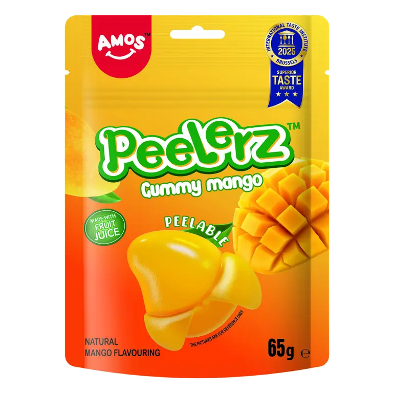 Amos Peelerz Gummy Mango 65g