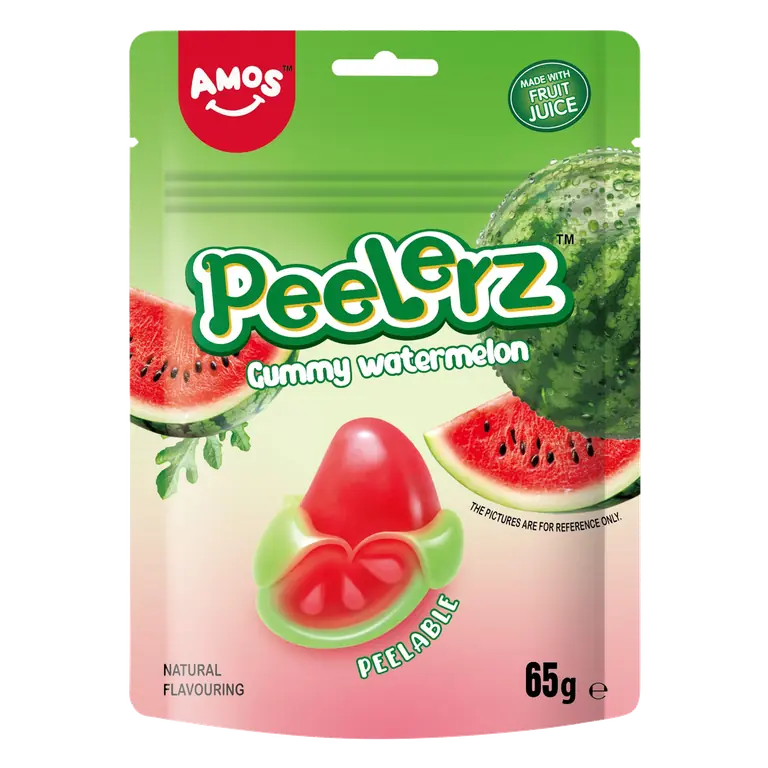 Amos Peelerz Gummy Watermelon 65g