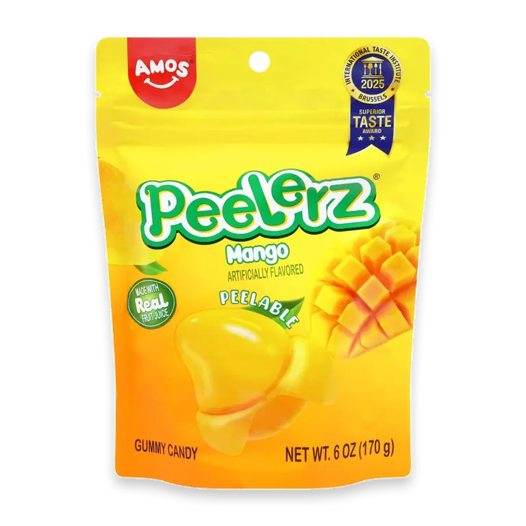 Peelerz Mango Gummy Candy Bag