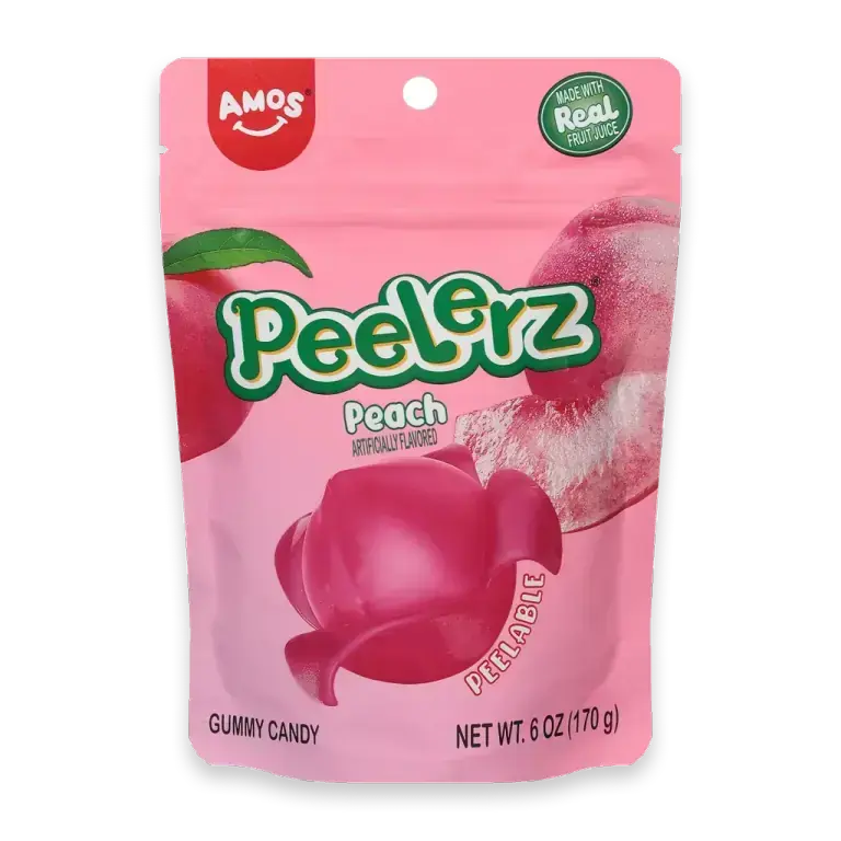 Peelerz Peach Peelable Gummy Candy