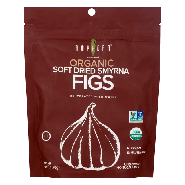 Amphora Smyrna Figs Soft Dried Vegan Gluten Free Organic