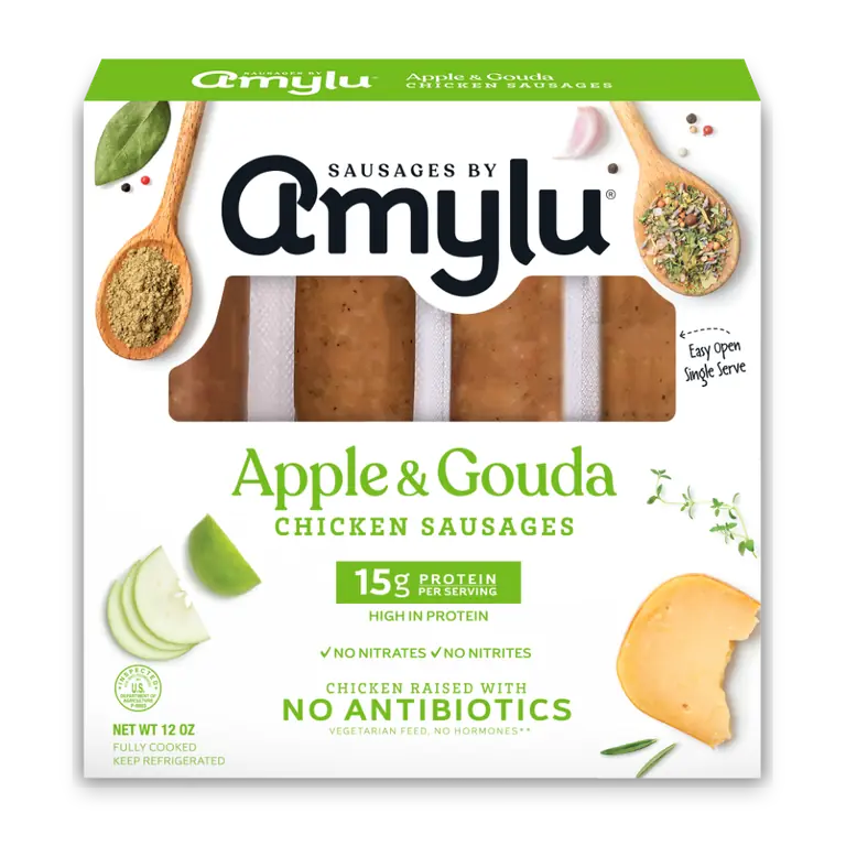 Sausage by AmyLu Apple & Gouda Chicken Sausages