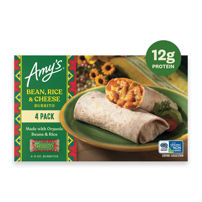 Bean, Rice & Cheese Burrito 4 Pack