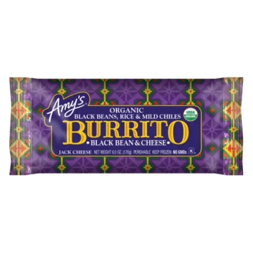 Black Bean & Cheese Burrito