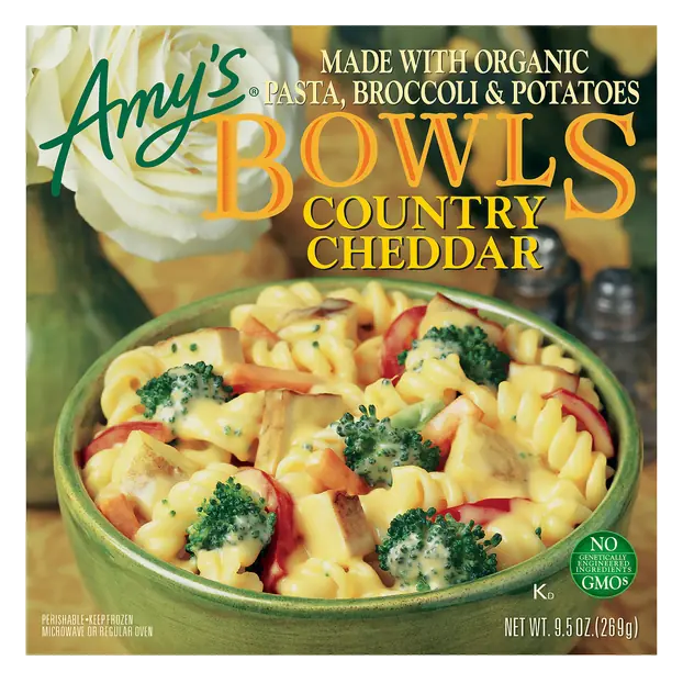 Bowls Organic Country Cheddar Frozen Meal