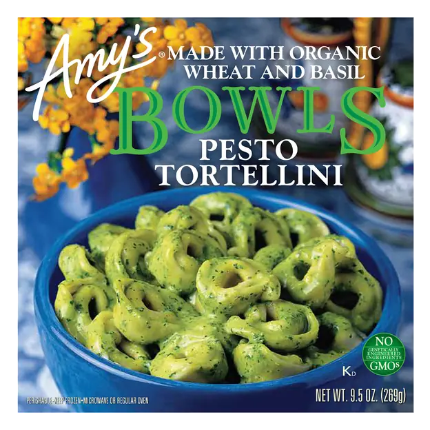 Bowls Organic Pesto Tortellini Frozen Meal