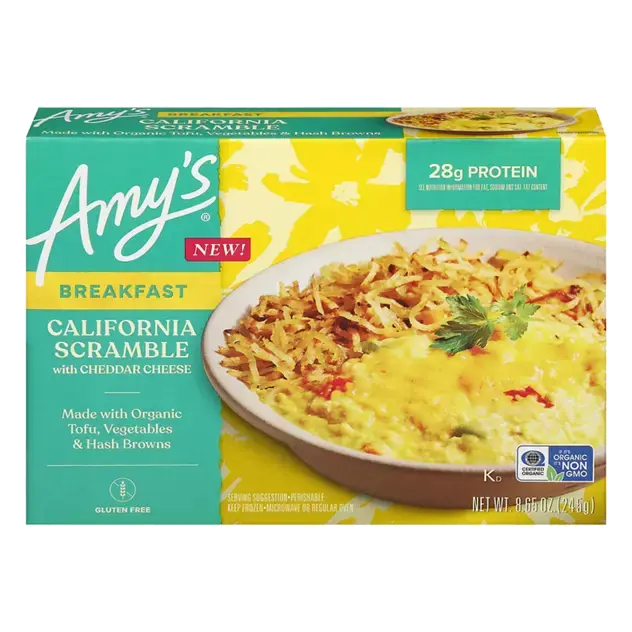 California Scramble, with Cheddar Cheese
