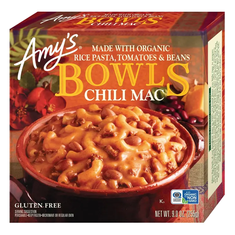 Chili Mac Bowl Frozen Meal