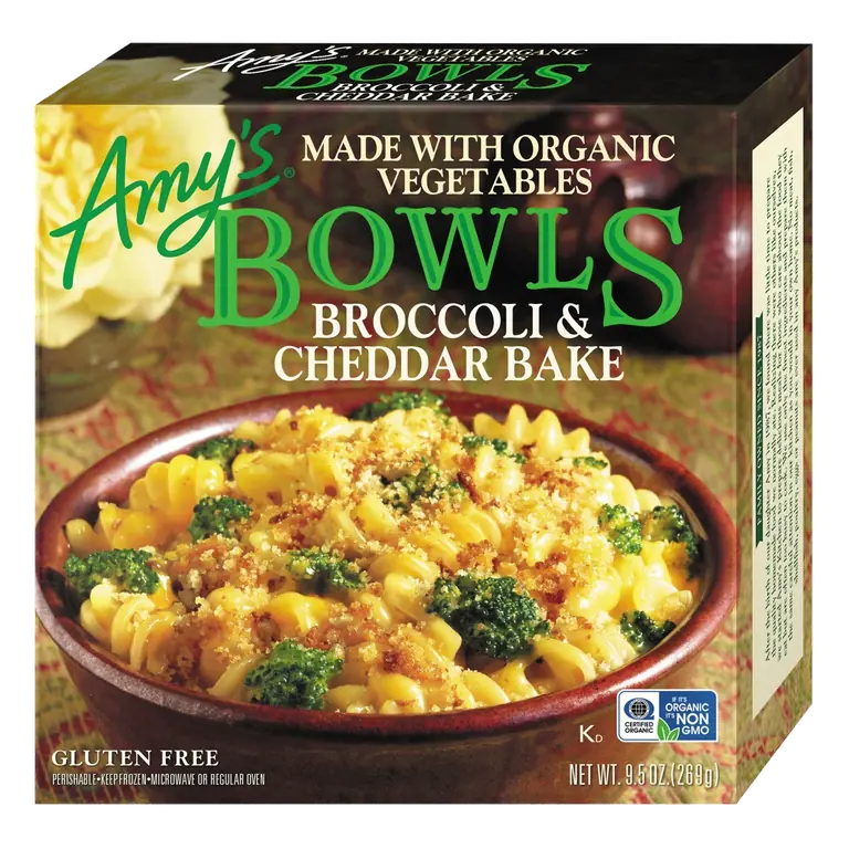 Gluten Free Broccoli & Cheddar Bake Bowls Frozen Meal