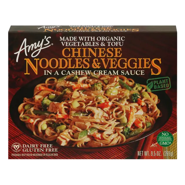 Gluten Free Chinese Noodles & Veggies Frozen Meal