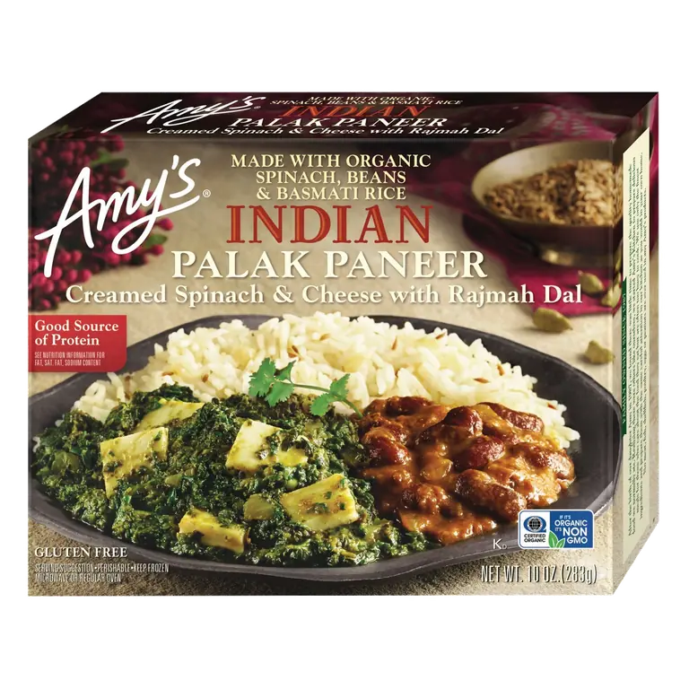 Indian Palak Paneer Frozen Meal