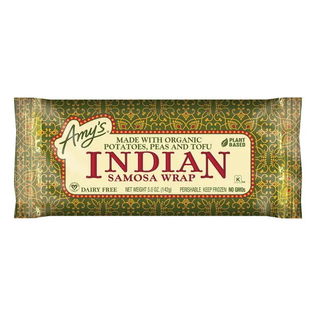 Indian Samosa Wrap
