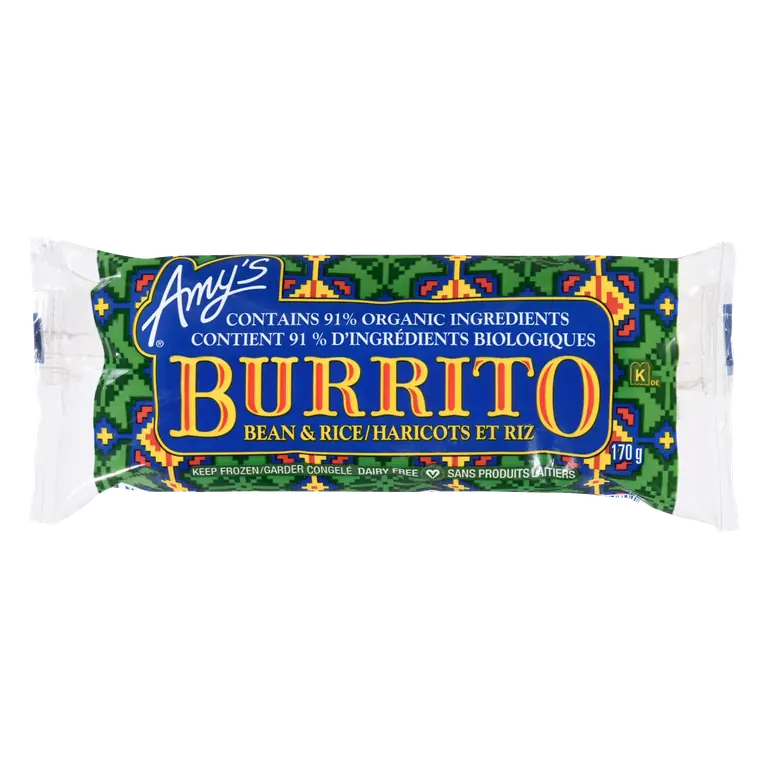 Burrito Bean & Rice 170 g (frozen)