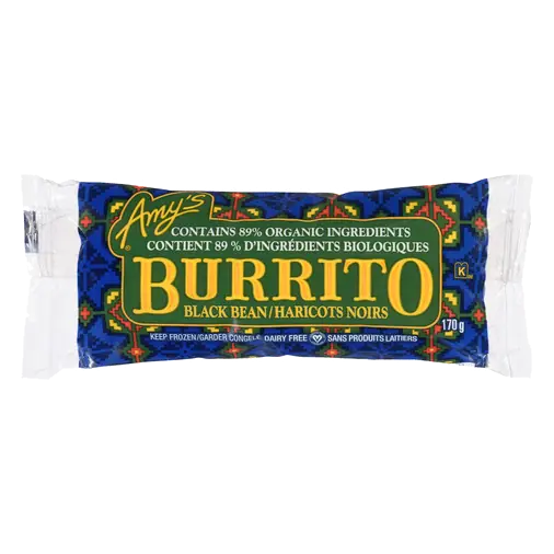 Black Bean Vegetable Burrito 170 g
