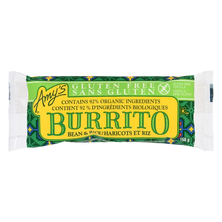 Gluten-Free Burrito Bean & Rice 156 g (frozen)
