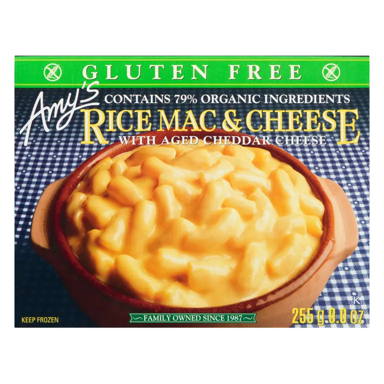 Gluten-Free Frozen Rice Mac & Cheese 255 g
