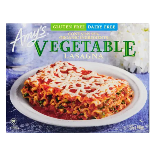 Gluten-Free Vegetable Lasagna 255 g (frozen)