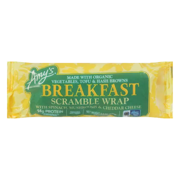 Amy's Scramble Breakfast Wrap