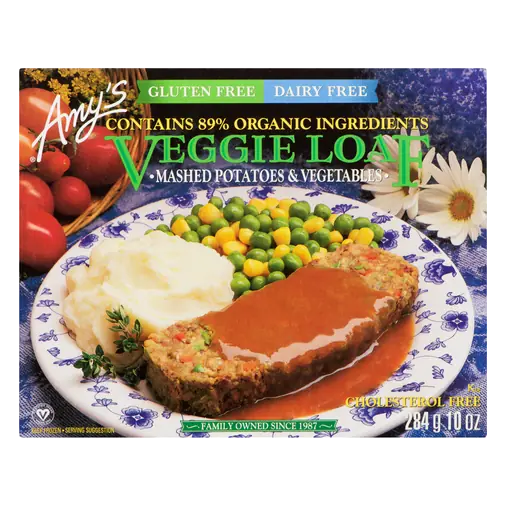 Whole Veggie Dinner Loaf 284 g (frozen)