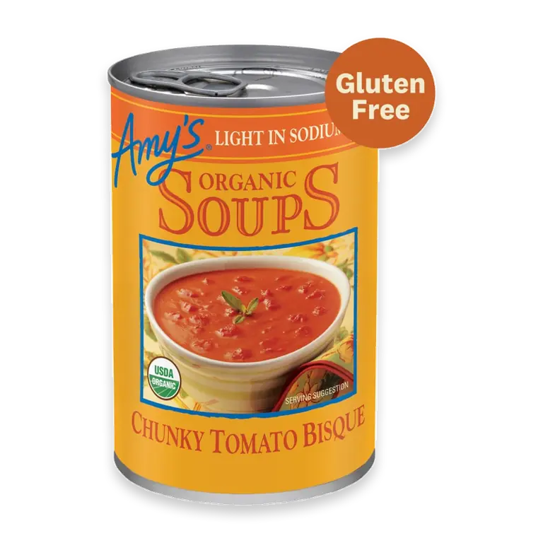 Light in Sodium - Organic Chunky Tomato Bisque Soup