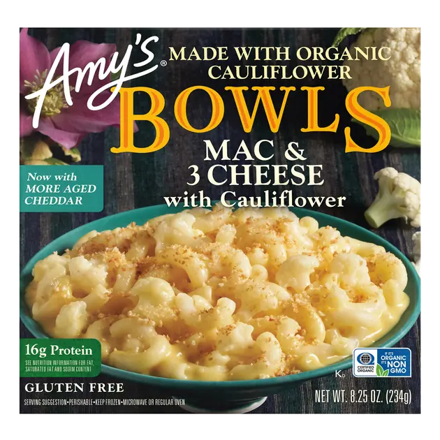 Mac & 3 Cheese with Cauliflower Bowls