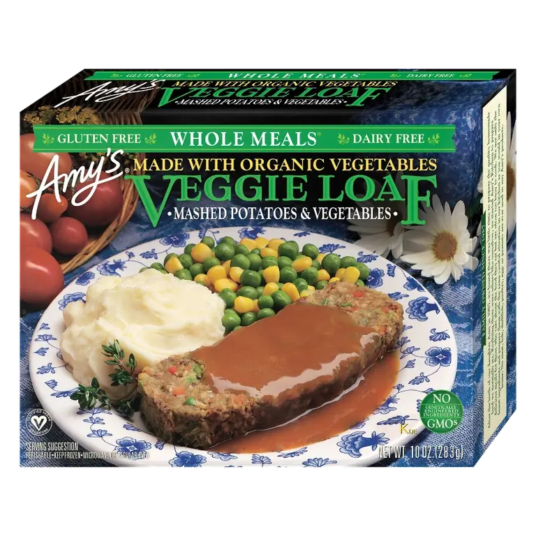 Mashed Potatoes & Vegetables Whole Meals Veggie Loaf