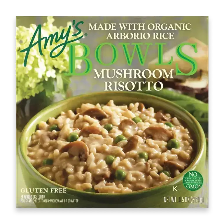 Mushroom Risotto Bowl Frozen Meal