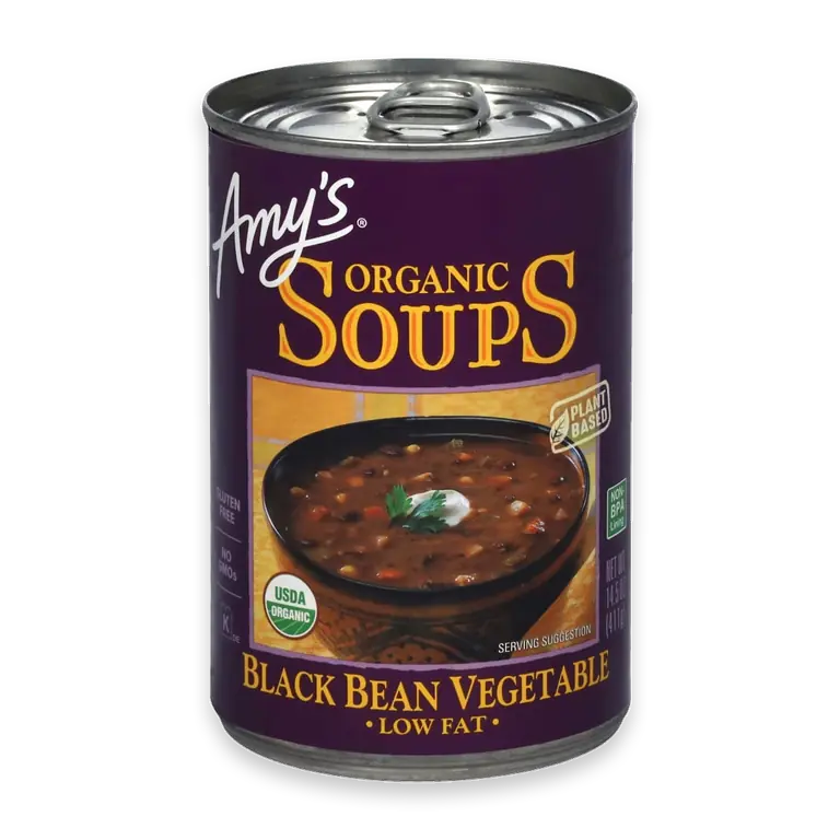 Organic Black Bean Vegetable Soup