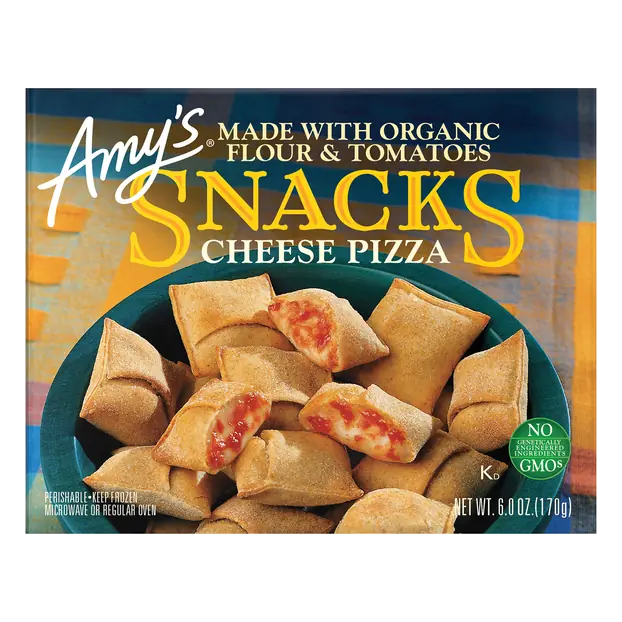 Organic Cheese Pizza Snacks Frozen