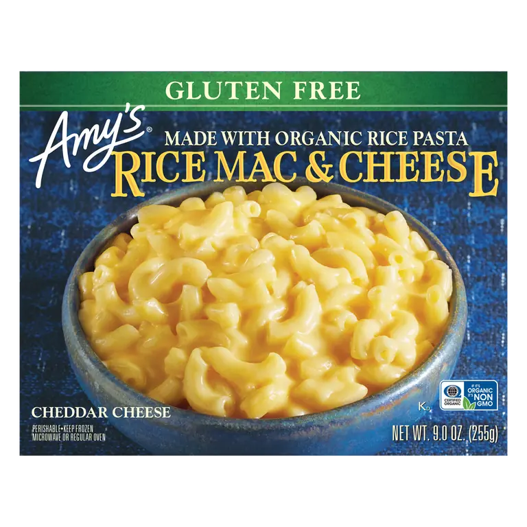 Organic Gluten Free Rice Mac & Cheese Frozen Meal