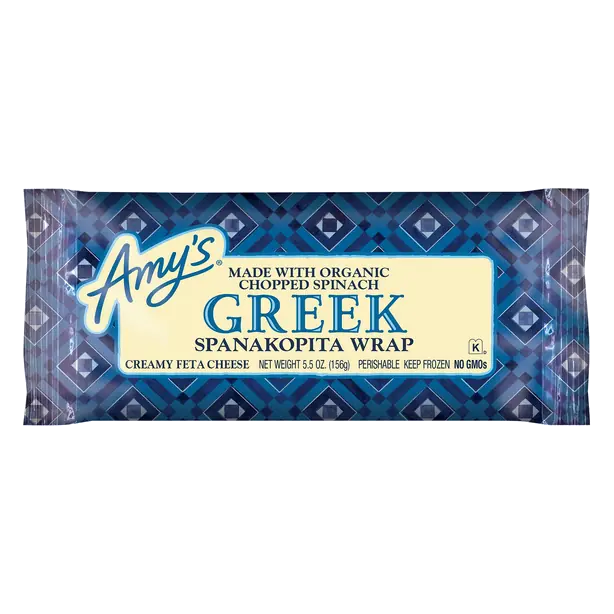 Organic Greek Spanakopita Wrap Frozen
