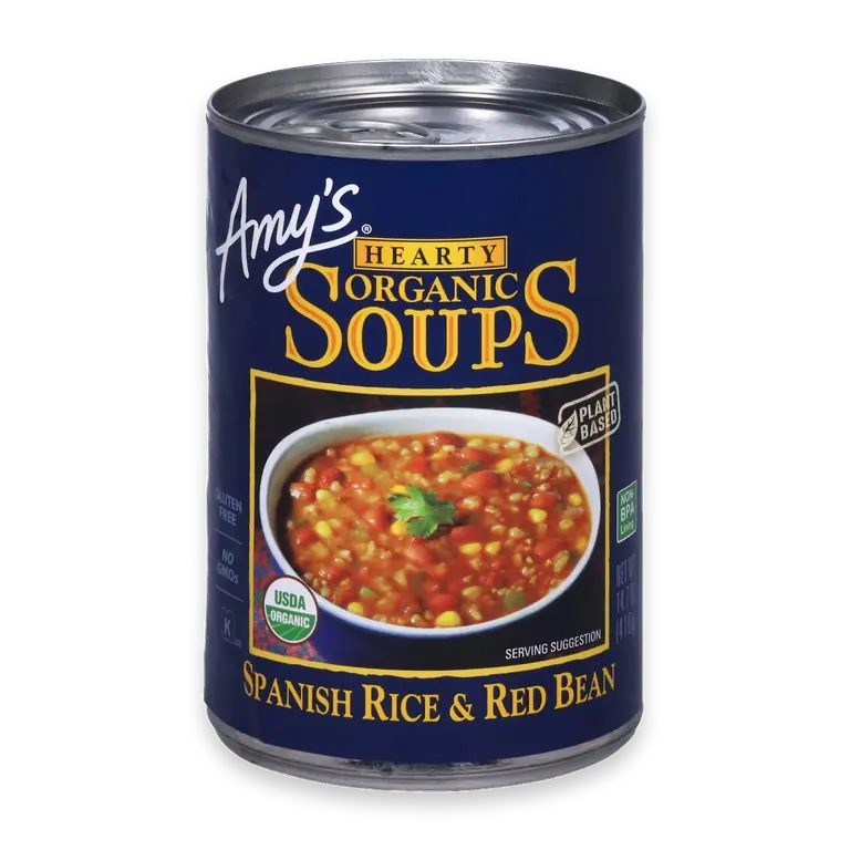 Organic Hearty Spanish Rice & Red Beans Soup