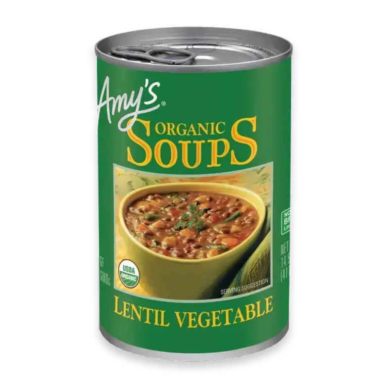 Organic Lentil Vegetable Soup