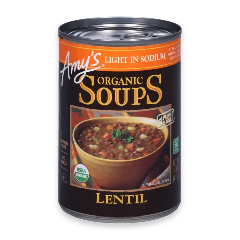Organic Light in Sodium Lentil Soup