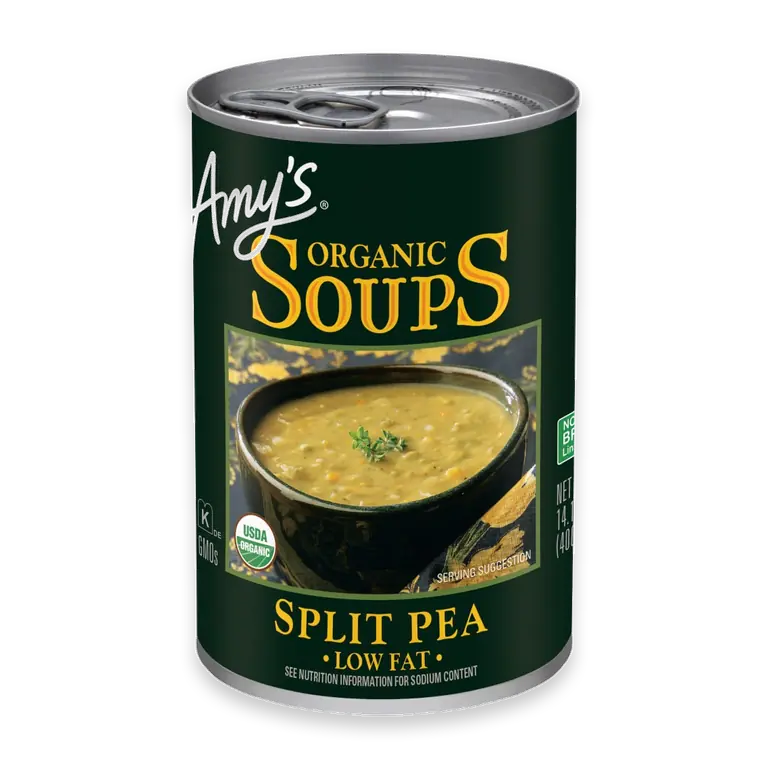 Organic Low Fat Split Pea Soup