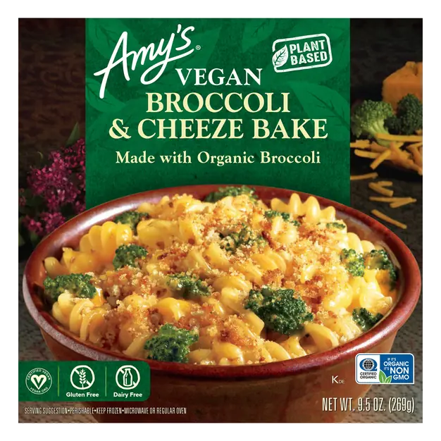 Organic Vegan Broccoli & Cheeze Bake Plant-Based Frozen Meal
