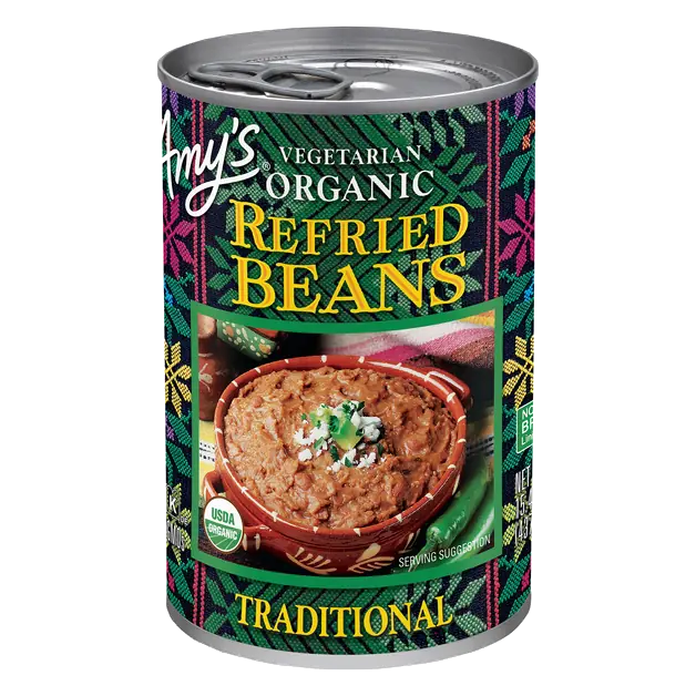 Organic Vegetarian Traditional Refried Beans