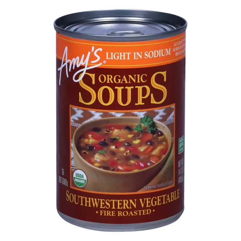 Southwestern Fire Roasted Vegetable Organic Light in Sodium Soup