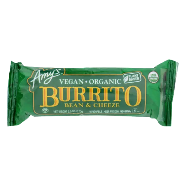 Vegan Bean and Cheeze Burrito