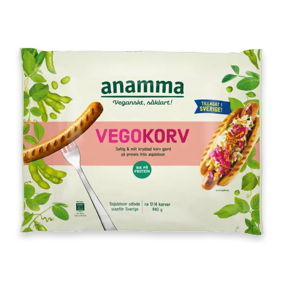 Vegokorv Fryst