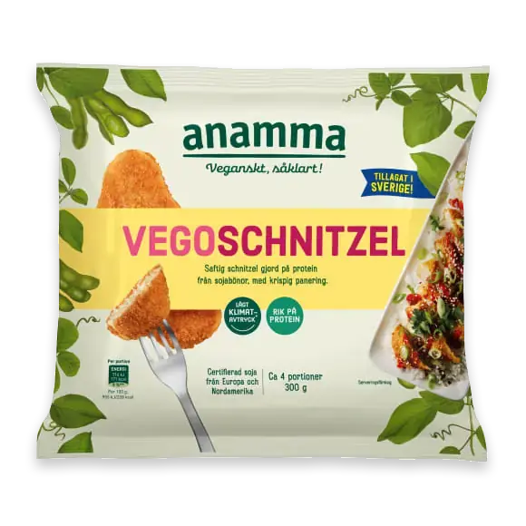 Vegoschnitzel Fryst