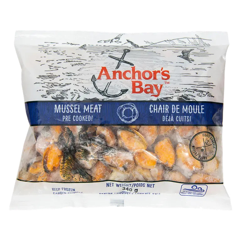 Frozen Mussels Meat 340 g