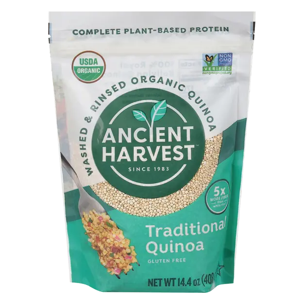 Organic Gluten Free Plant-Based Protein Traditional Quinoa
